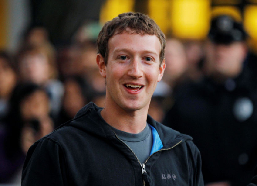 Mark Zuckerberg, người sáng lập facebook, dù đã là tỉ phú nhưng vẫn sống giản dị.