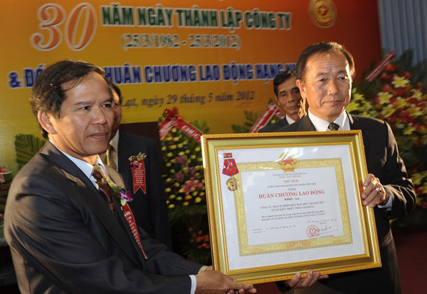 Tổ chức cơ sở Đảng doanh nghiệp tiêu biểu toàn quốc