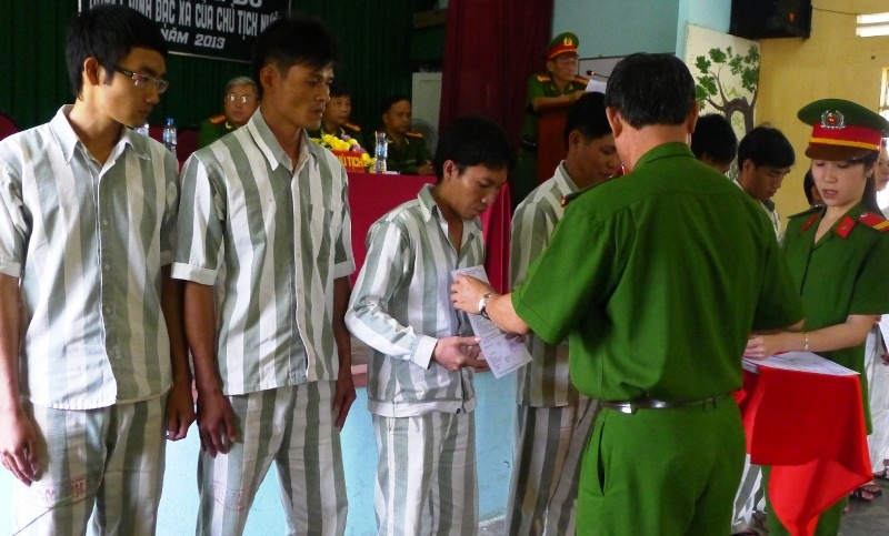 182 phạm nhân được đặc xá