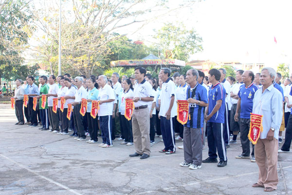 Sân chơi của những người cao tuổi Đạ Tẻh