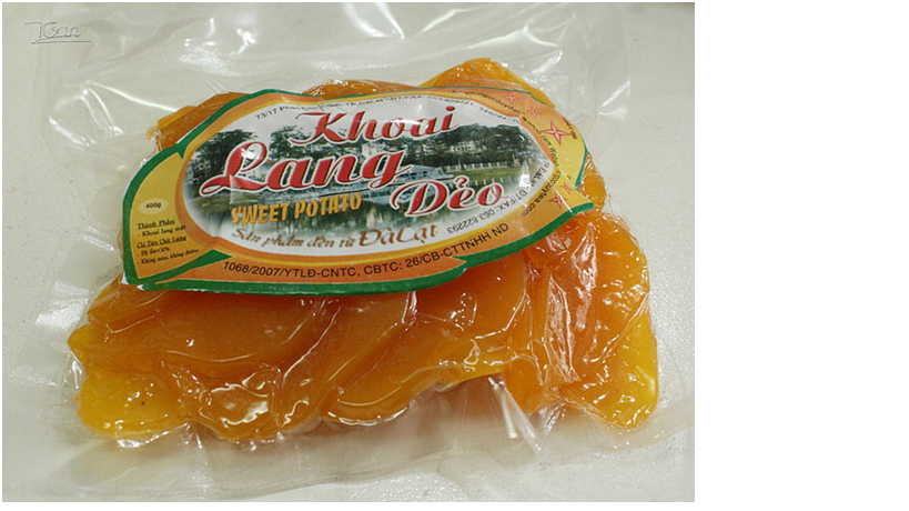 Mê hoặc với khoai lang dẻo Đà Lạt