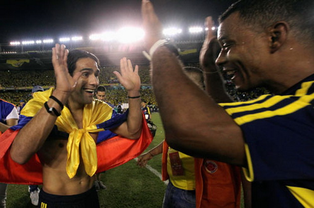 Falcao lập công lớn cho Colombia. (Nguồn: Reuters)