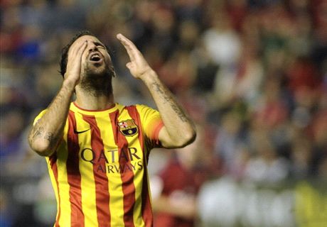 Fabregas đã im lặng trước khung thành của Osasuna - Ảnh: Getty
