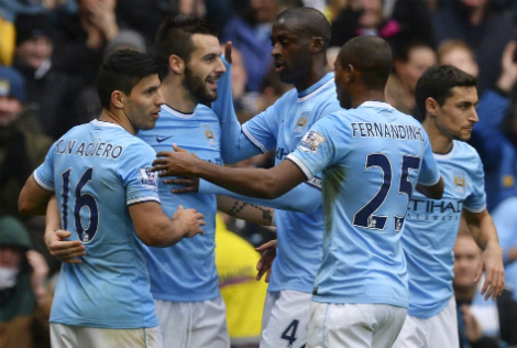 Aguero lập cú đúp, Man City đè bẹp Tottenham