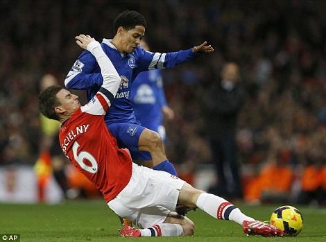 Rơi điểm ít phút cuối, Arsenal lỡ cơ hội bứt phá