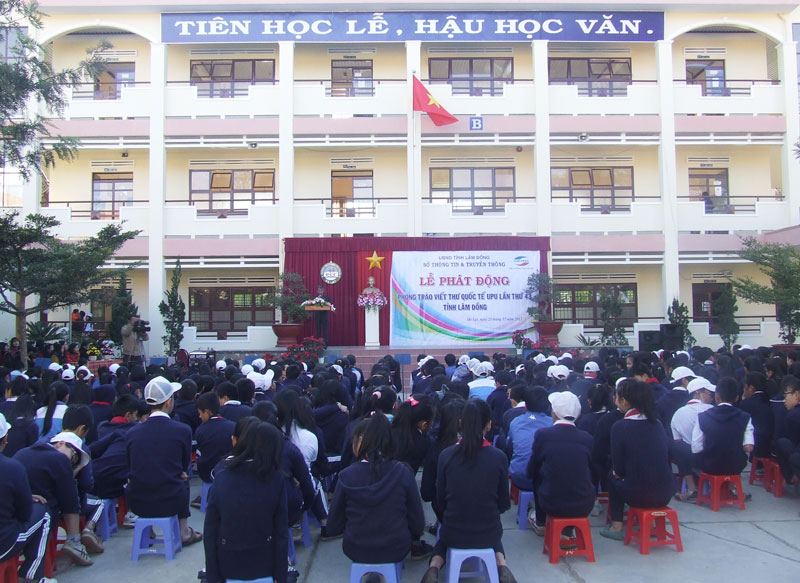Phát động phong trào viết thư quốc tế UPU lần thứ 43
