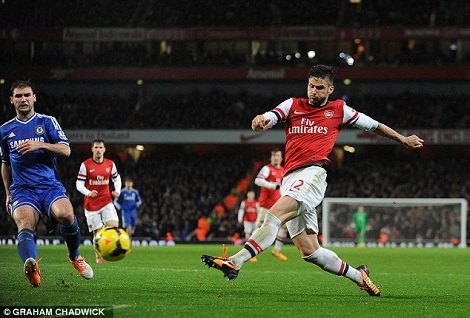 Bị Chelsea cầm chân, Arsenal mất ngôi đầu