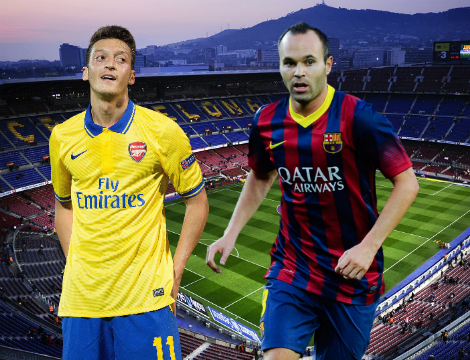 Chuyên gia kiến tạo năm 2013: Iniesta vượt Ozil