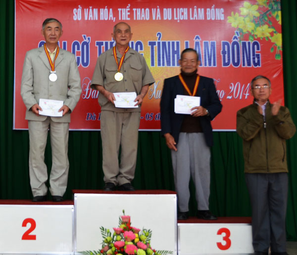 Bế mạc giải cờ tướng mừng Đảng, mừng Xuân Giáp Ngọ 2014