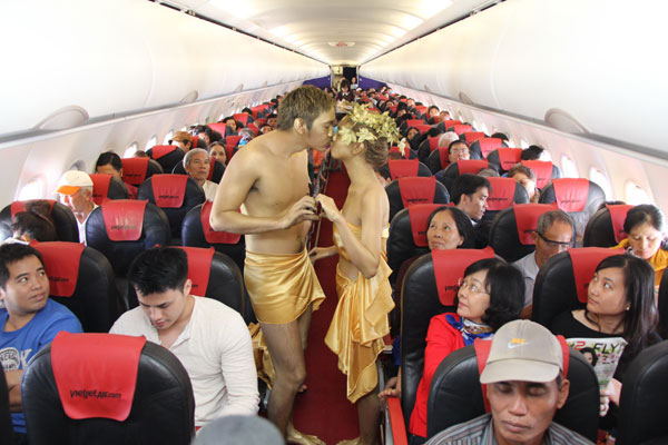 Vietjetair tặng 35 ngàn vé giá từ 9.000 đồng cho mùa yêu thương