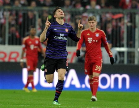 Arsenal – Bayern Munich: Ký ức buồn lặp lại?