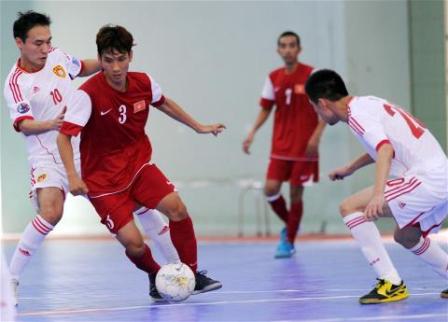 Việt Nam mơ vào tứ kết futsal châu Á 2014