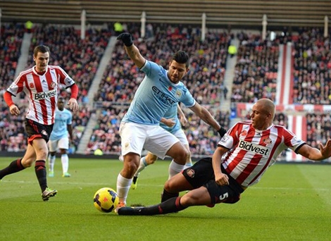 Man City từng để thua Sunderland trong 2 lần chạm trán gần nhất