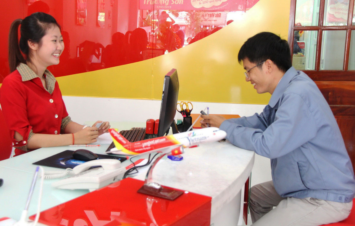Điểm bán vé mới VietJet khuyến mãi hấp dẫn