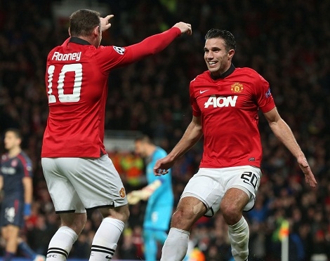 Van Persie đã giúp M.U giành vé vào tứ kết