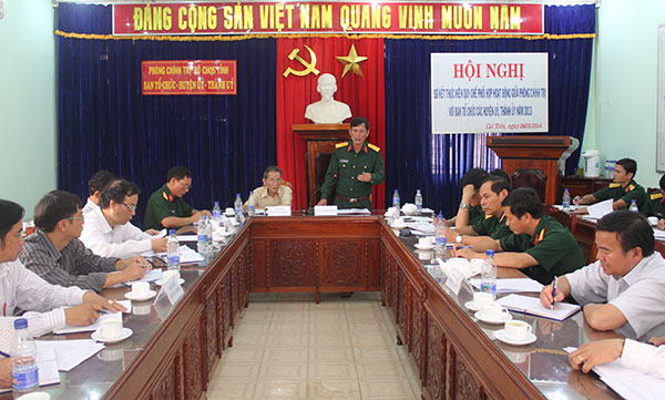 Xây dựng Đảng trong LLVT: Hiệu quả từ công tác phối hợp