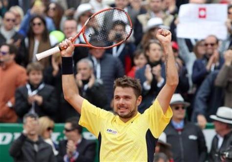 Đánh bại Federer, Wawrinka đăng quang Monte Carlo 2014