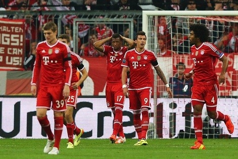 Bayern Munich tiếp tục gây thất vọng dù được chơi trên sân nhà