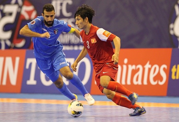 Hạ Kuwait, Futsal Việt Nam hiên ngang vào tứ kết giải châu Á