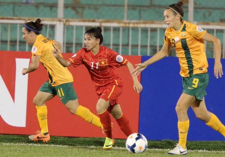Thua Australia, tuyển nữ Việt Nam chờ đá play-off