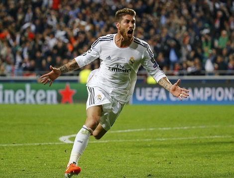 Ramos ghi bàn gỡ hòa quý giá cho Real Madrid