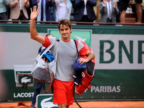 Vòng 4 Roland Garros: Federer dừng bước, Djokovic thắng dễ