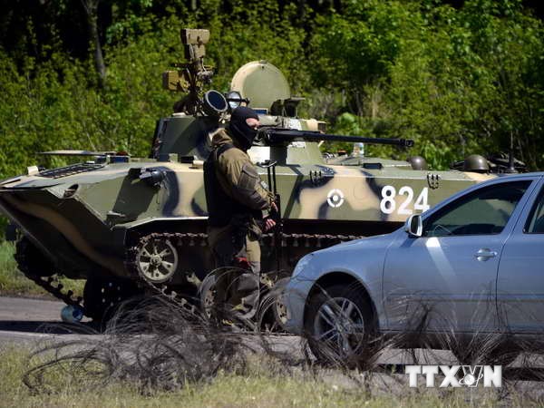 Quân đội Ukraine pháo kích dữ dội tại thành phố Slavyansk
