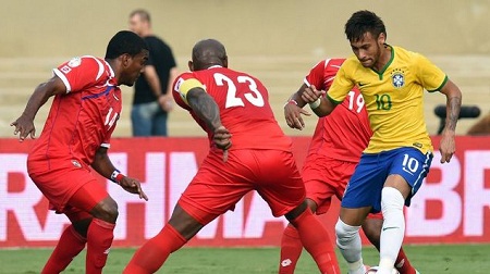Neymar tỏa sáng, Brazil đè bẹp Panama