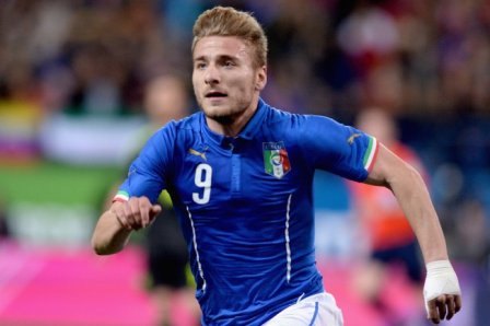 Vua phá lưới Serie mùa 2014 Ciro Immobile tự tin vai trò lĩnh xướng hàng tấn công Azzurri tại World Cup 2014 bên cạnh đàn anh Antonio Casano