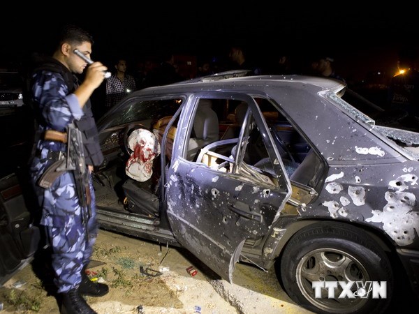 Israel tấn công địa điểm quân sự của Hamas ở Dải Gaza