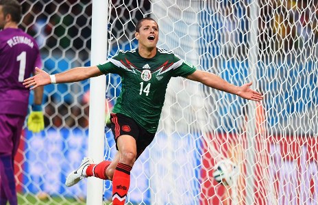 Chicharito có bàn thắng đầu tiên tại World Cup 2014