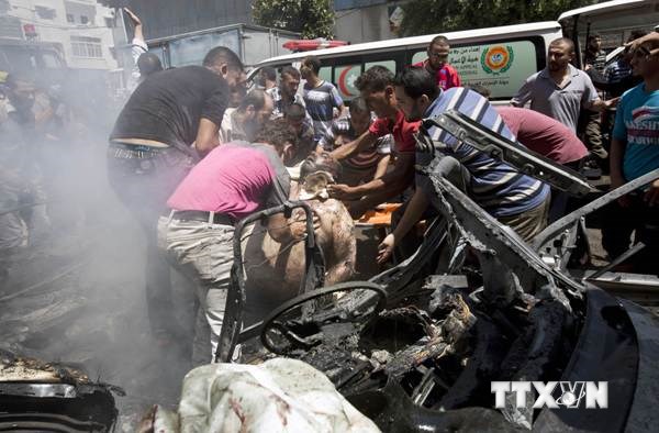 Mỹ lên án các vụ bắn rocket từ Gaza vào Israel