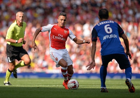 Alexis Sanchez chưa để lại nhiều dấu ấn trong màu áo Arsenal
