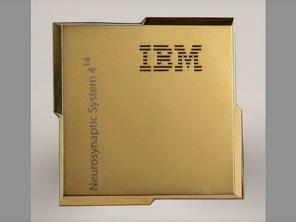 Chip TrueNorth của IBM. (Nguồn: IBM)