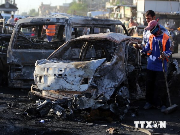 Đánh bom ở thủ đô Baghdad làm hàng chục người thương vong