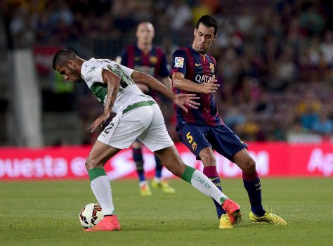 Barca hoàn toàn nắm thế chủ động dù chơi với 10 người trong hiệp 2