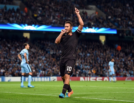 Totti nổ súng mang về 1 điểm cho AS Roma