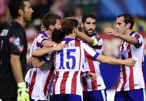 Atletico trở thành đội bóng đầu tiên khoan thủng mành lưới Juve mùa này