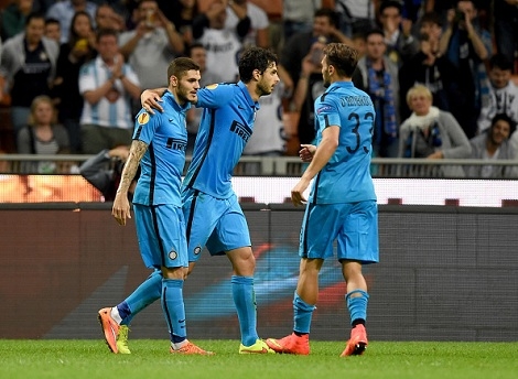 Inter Milan có chiến thắng thứ 2 liên tiếp ở Europa League