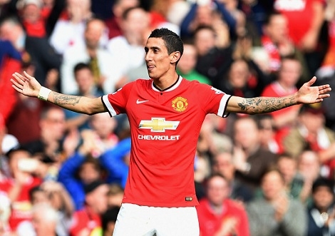 Di Maria và Falcao giúp M.U đòi nợ Everton