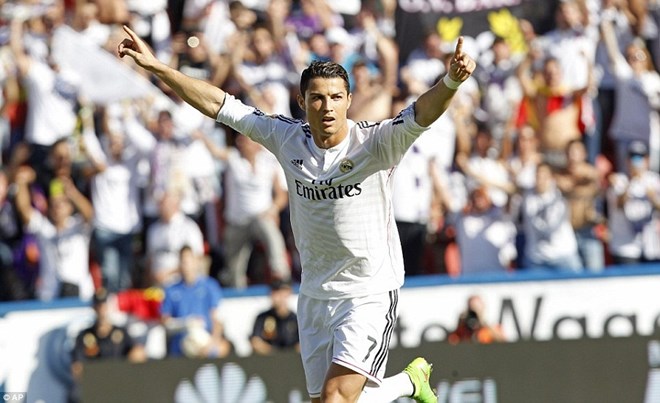 Cú đúp bàn thắng giúp Ronaldo thiết lập kỷ lục mới ở La Liga