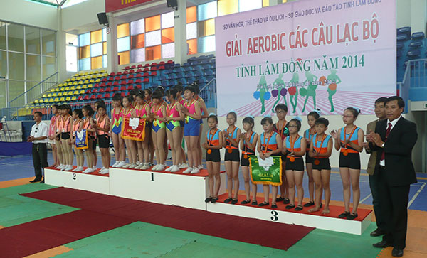 Giải thể dục Aerobic các câu lạc bộ toàn tỉnh
