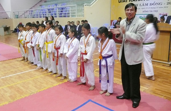 Giải Karatédo học sinh Lâm Đồng 2014