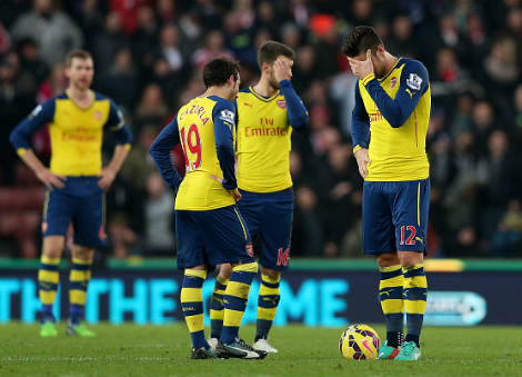 Nỗ lực trong hiệp 2 không đủ để Arsenal thoát khỏi cảnh trắng tay