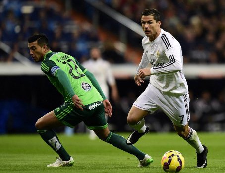 C.Ronaldo lập hat-trick giúp Real đánh bại Celta Vigo
