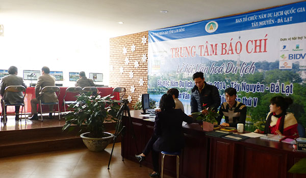 Trung tâm Báo chí phục vụ Lễ hội Văn hóa Du lịch