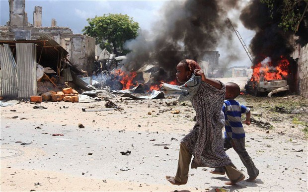 Đánh bom đẫm máu tại thủ đô Mogadishu của Somali