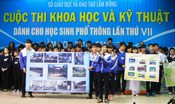 75 đề tài tham dự cuộc thi Khoa học và Kỹ thuật dành cho học sinh phổ thông