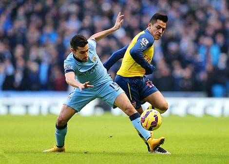 Arsenal khiến Man City ôm hận ở Etihad
