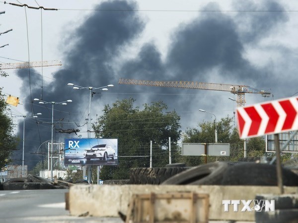 Lực lượng ly khai Ukraine thu được vũ khí NATO ở sân bay Donetsk
